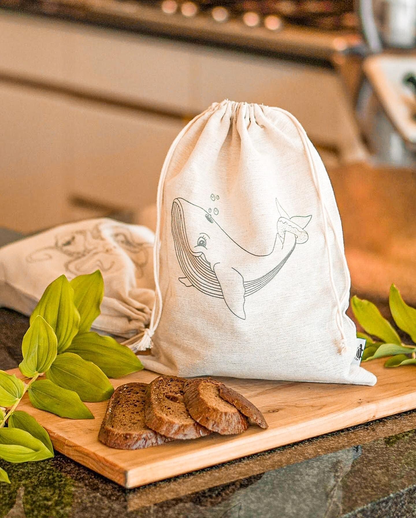 Bread Bags For Home Made 2 Pack Linen Bag Reusable Natural,... 