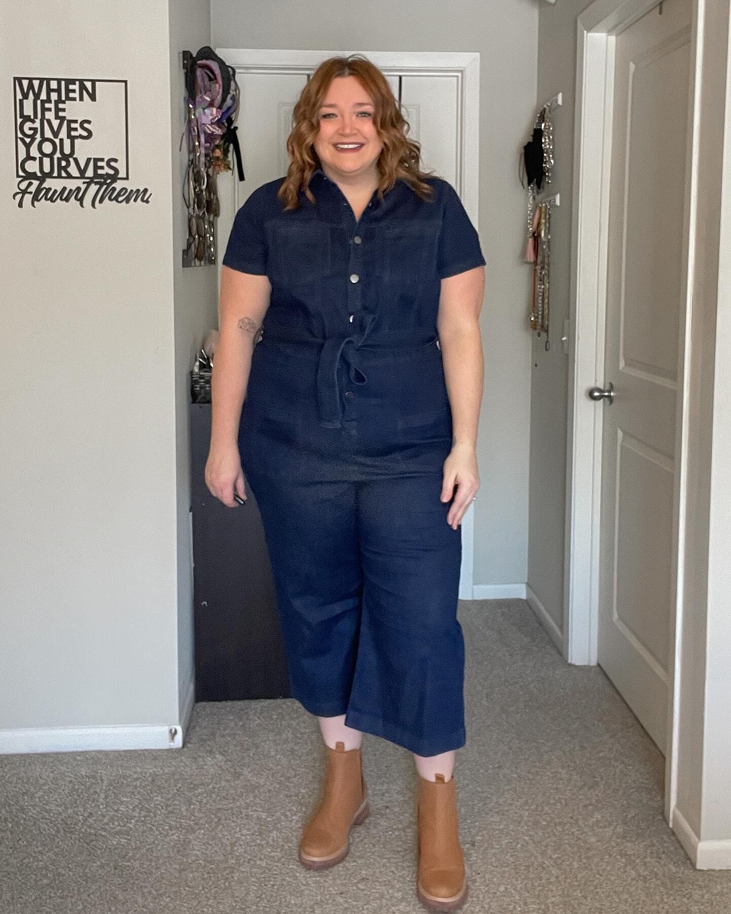 Kate Denim Jumpsuit - Austin Blue – Universal Standard
