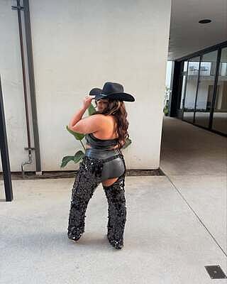 Hartley Black Sequin Chaps – 12th Tribe