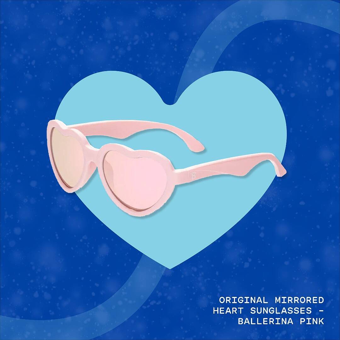 Mirrored heart sunglasses online