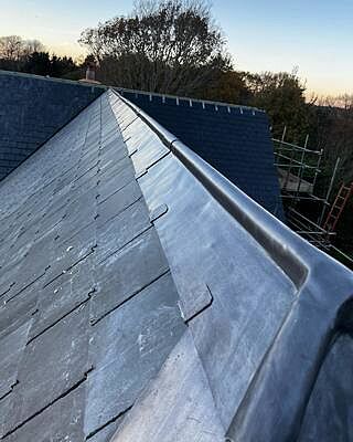 JCE Code 4 Lead Roof Slate Flashing – 110mm (4 Inches) For Pitched & Flat Roofs, Made In UK