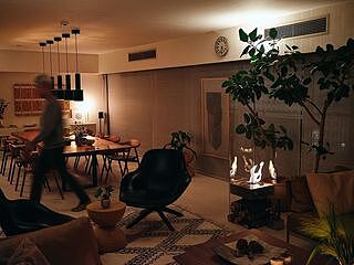 Ghost: See-Through Ethanol Fireplace - EcoSmart Fire