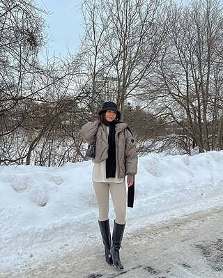 Paris-X Short Length Vegan Leather Puffer | Noize