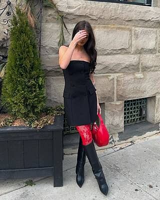 SMITH RED LEATHER