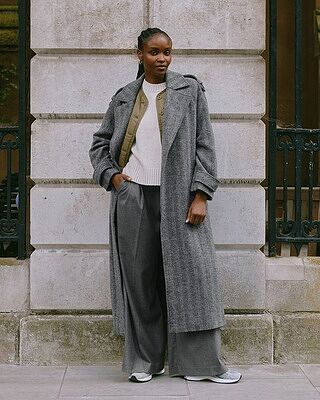 超歓迎された Herringbone Coat Albaray | Womenswear Sustainable | ジャケット・アウター
