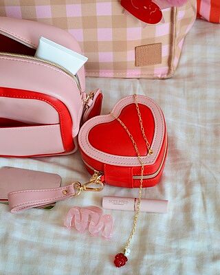 Red Heart Travel Jewellery Box
