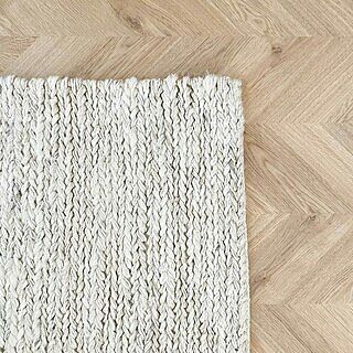 Nash Hand Woven Jute Rug - Cream