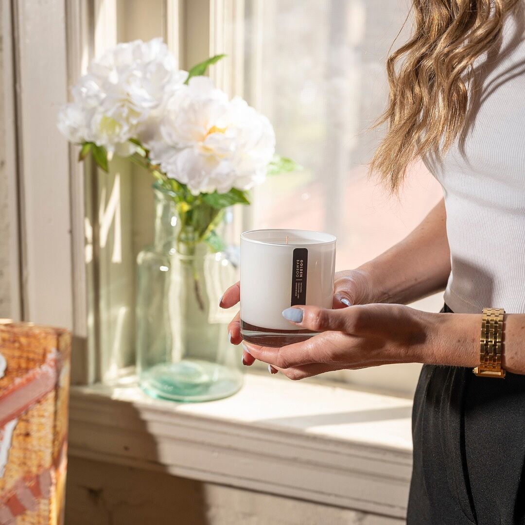 Golden Bamboo Jar Candle Golden Bamboo Jar Candle