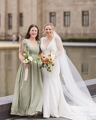 Bowie Chiffon Dress | Home Try On