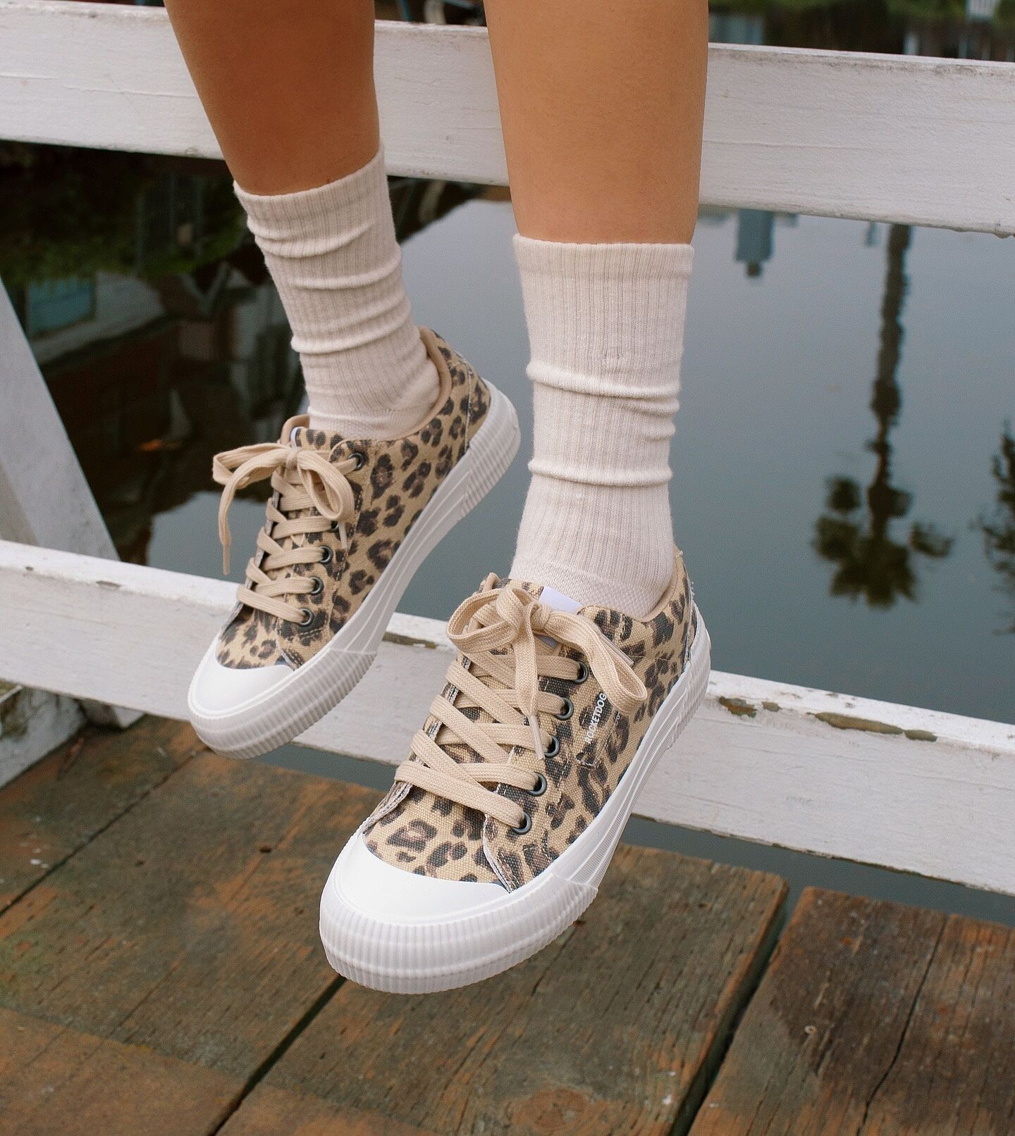 【PORTERNA】Roctin Leopard Sneakers Sporty Trainer - Leopard/Black – Nicki Hoyne