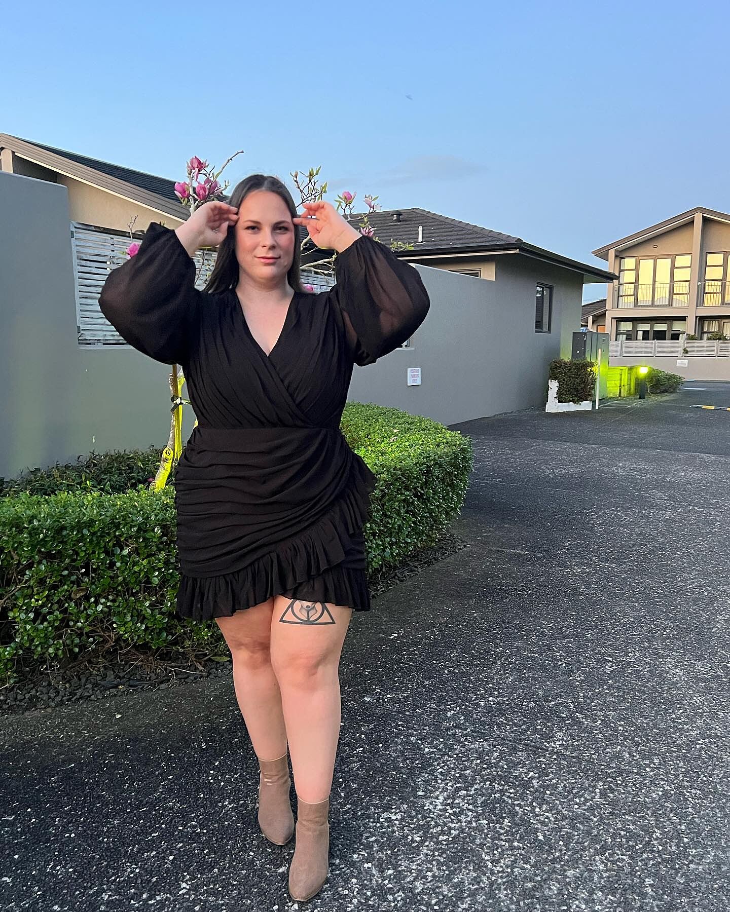 honey black mini dress Honey Black Mini Dress - US 8 main image 0