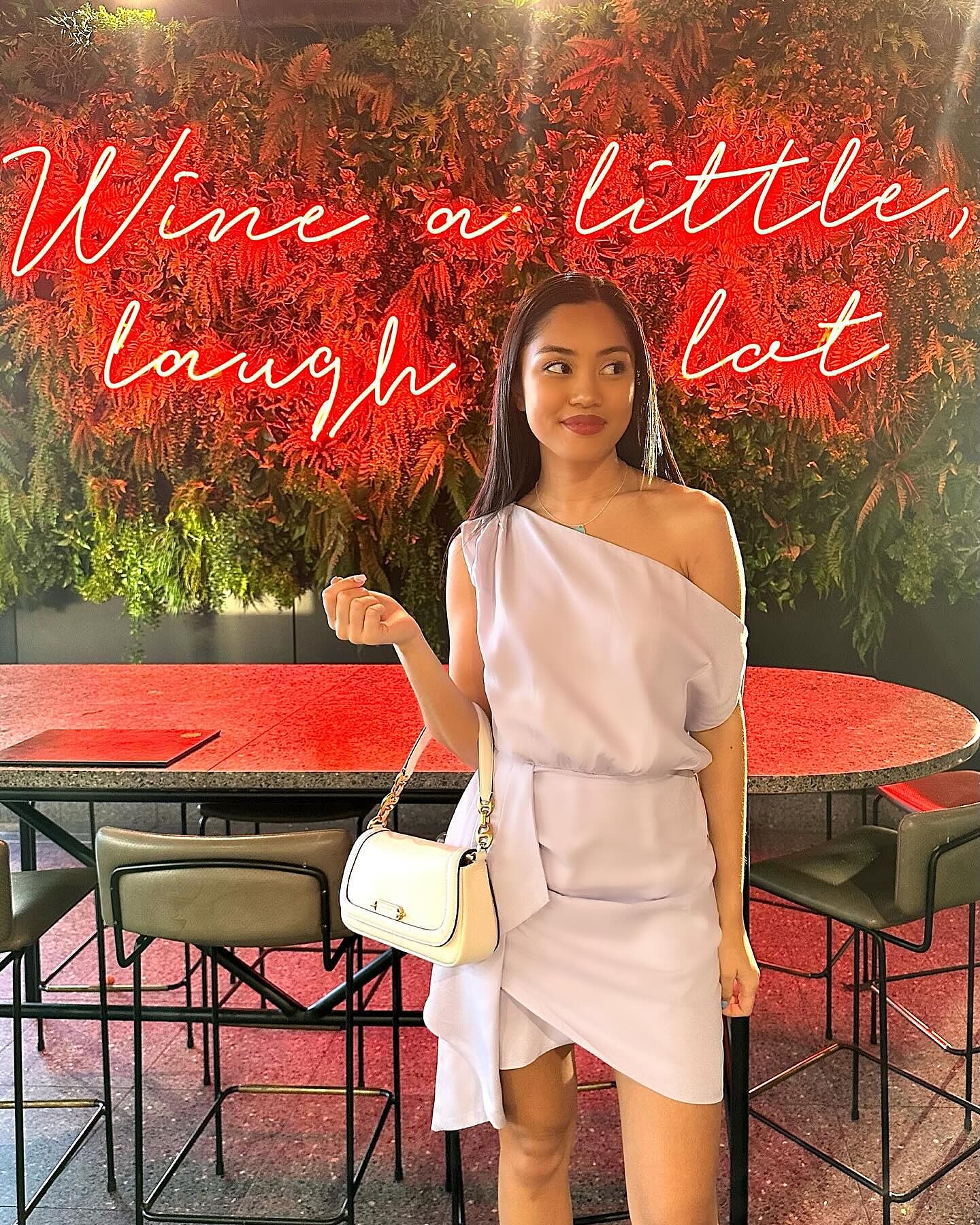 Niana Mini Dress - Drape One Shoulder Dress in Pink | Showpo USA