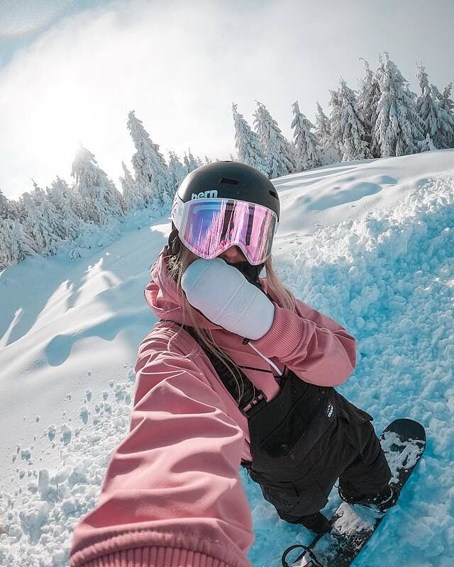 Dope Signet Snow Mittens White/Black