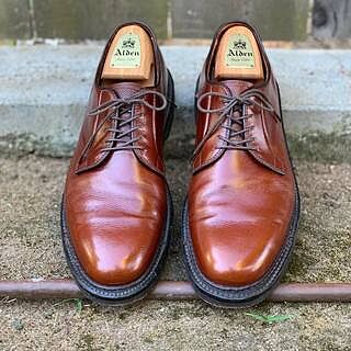 Alden 947 US8C踵A ヒール交換済 オールデン Alden 947 | Buy Alden 947 All Weather Walkers in Brown Calfskin