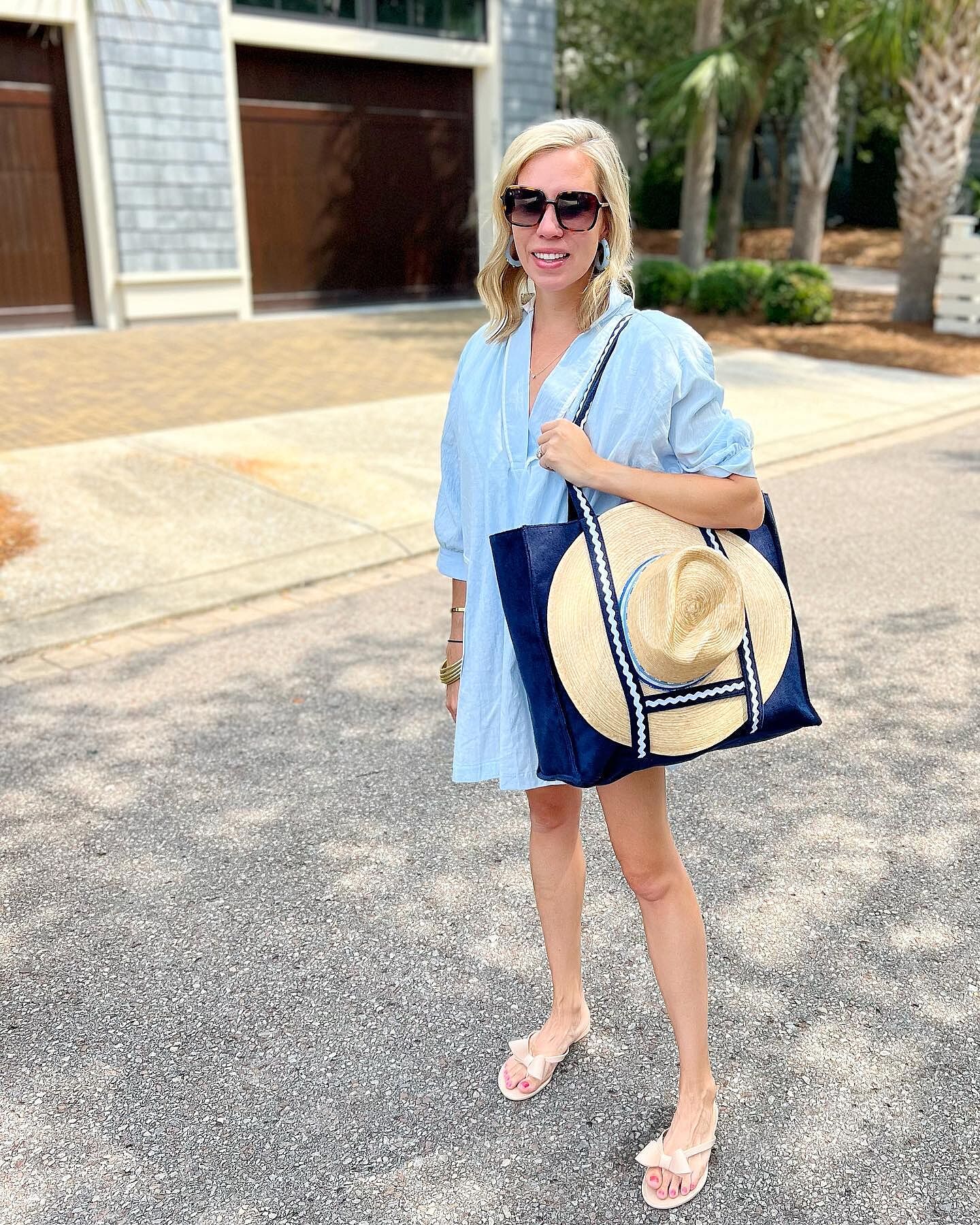 Sky Blue Lizzie Coverup | Pomander Place