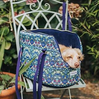 Strawberry Thief Adjustable Luxury Dog Carrier