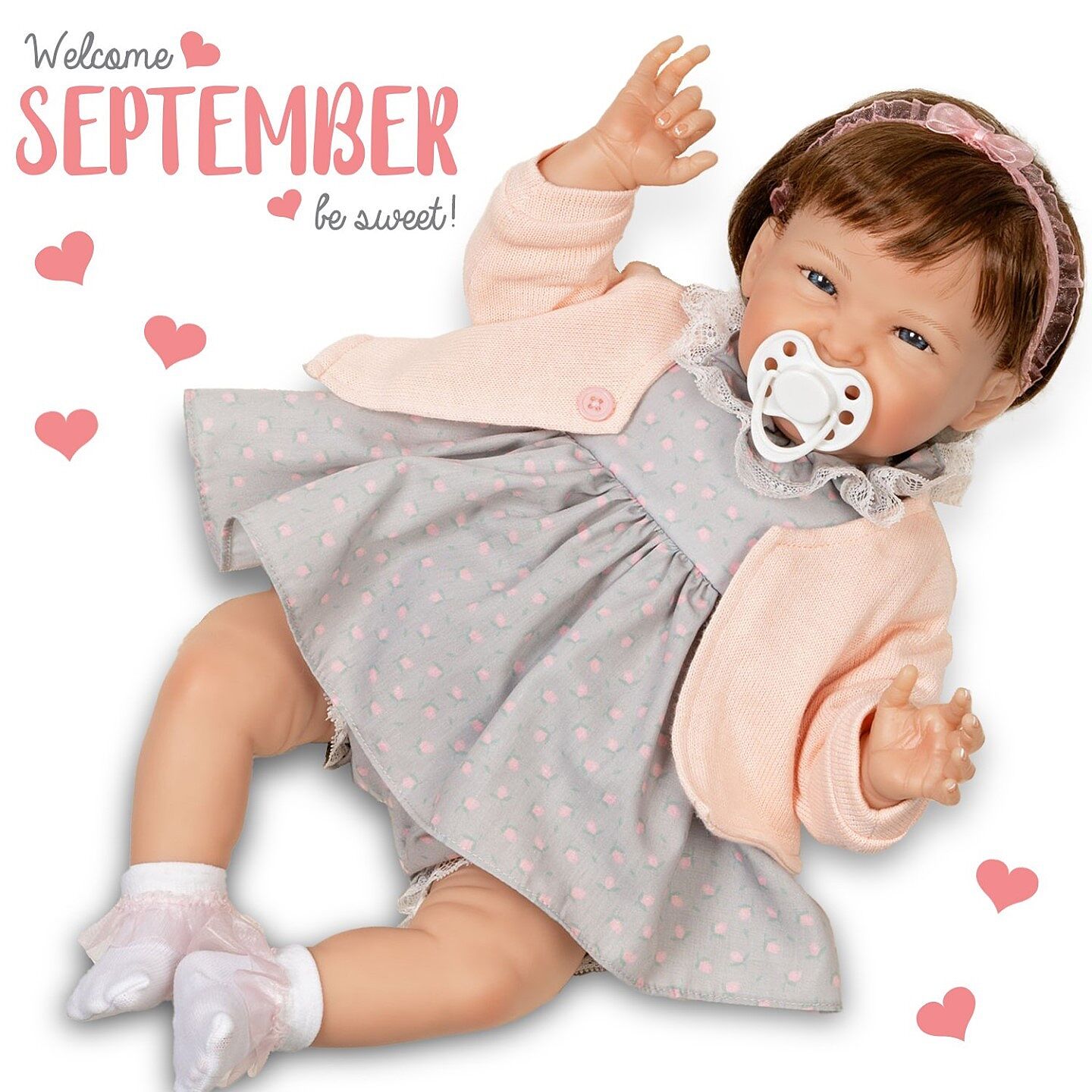 Paradise Galleries Reborn Toddler I Love You More 21 Inch Girl
