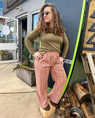 Taj Hemp Pant | Hemp Wide Leg Pants 
