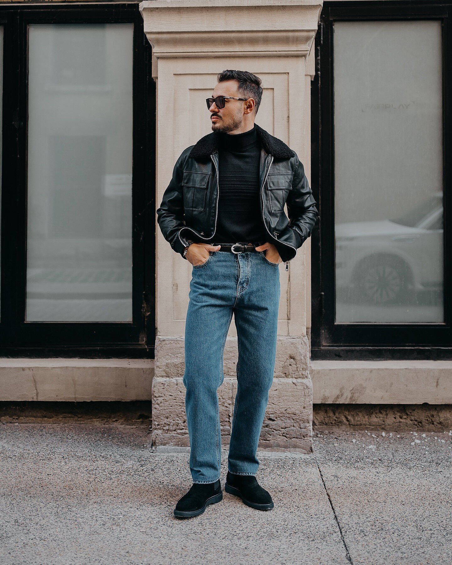 Kash Short Length Vegan Leather Bomber | Noize Kash Short Length Vegan Leather Bomber | Noize