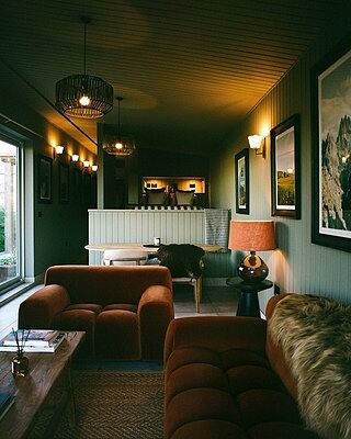 Boho Rattan Ceiling Pendant - 18 Inch - Drum