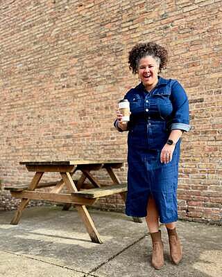 Dakota Denim Dress - Dark Indigo – Universal Standard