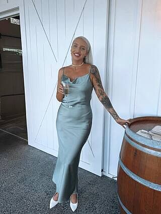 Willow Maxi Dress - Steel Blue - Buy Women's Dresses - Billy J Willow Maxi Dress - Steel Blue - Buy Women's Dresses - Billy J