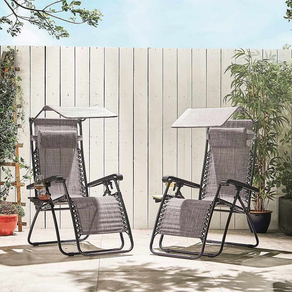 Zero Gravity Chair With Canopy