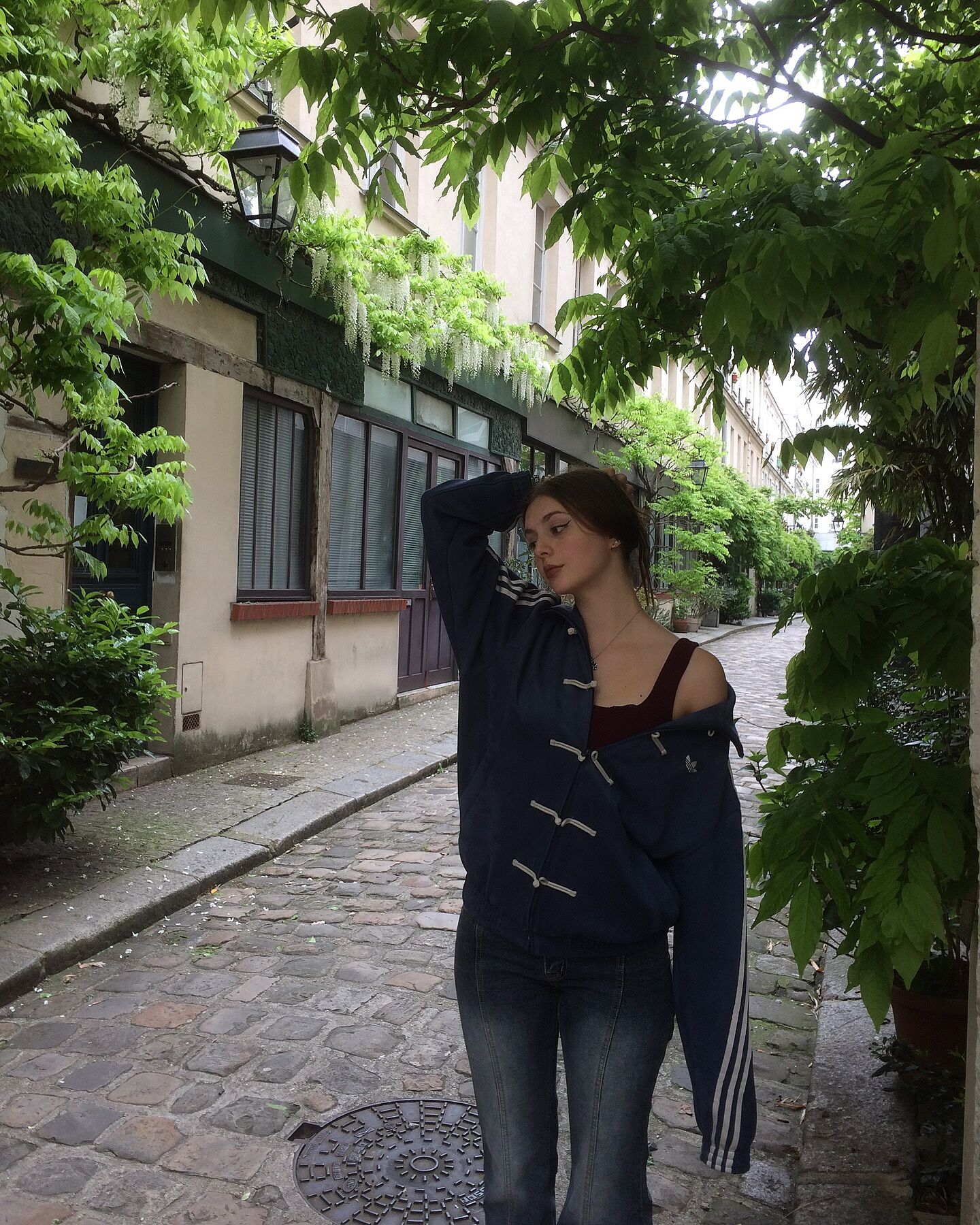 【BOK PLACE】Summer Cool Span Slim Fit Semi Bootcut Denim Pt Denim — The Burlap Sack Boutique