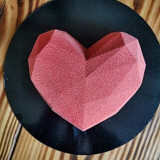 Disegni Cuore Spezzato Stampo in Silicone Amore Resina Epossidica Stampo per Gioielli Argilla Polimerica Pendente Che Borda Decorazione Craft Craft Tool, 2,56 X 1,38 X 0,2