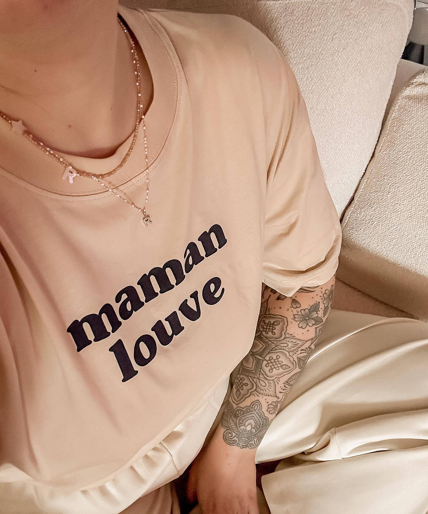 Tee shirt maman online louve