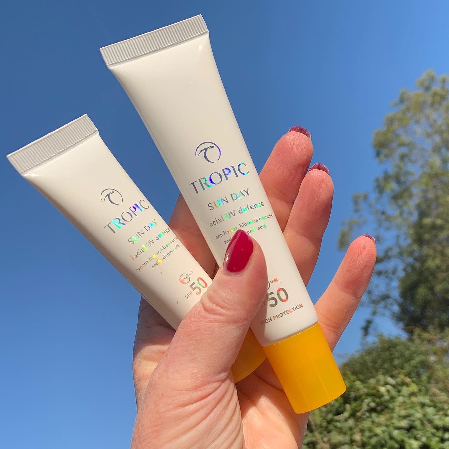 tropic skincare sun day facial uv defence spf 50