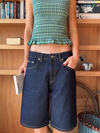 ANASTASIA TANK GREEN TARTAN