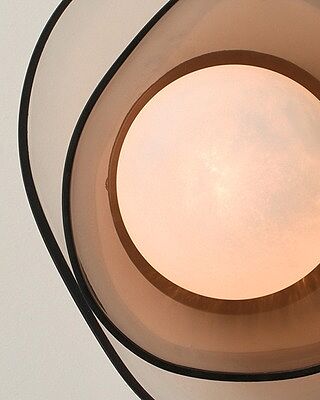 Dulwich Layered Glass Wall Light - Mocha