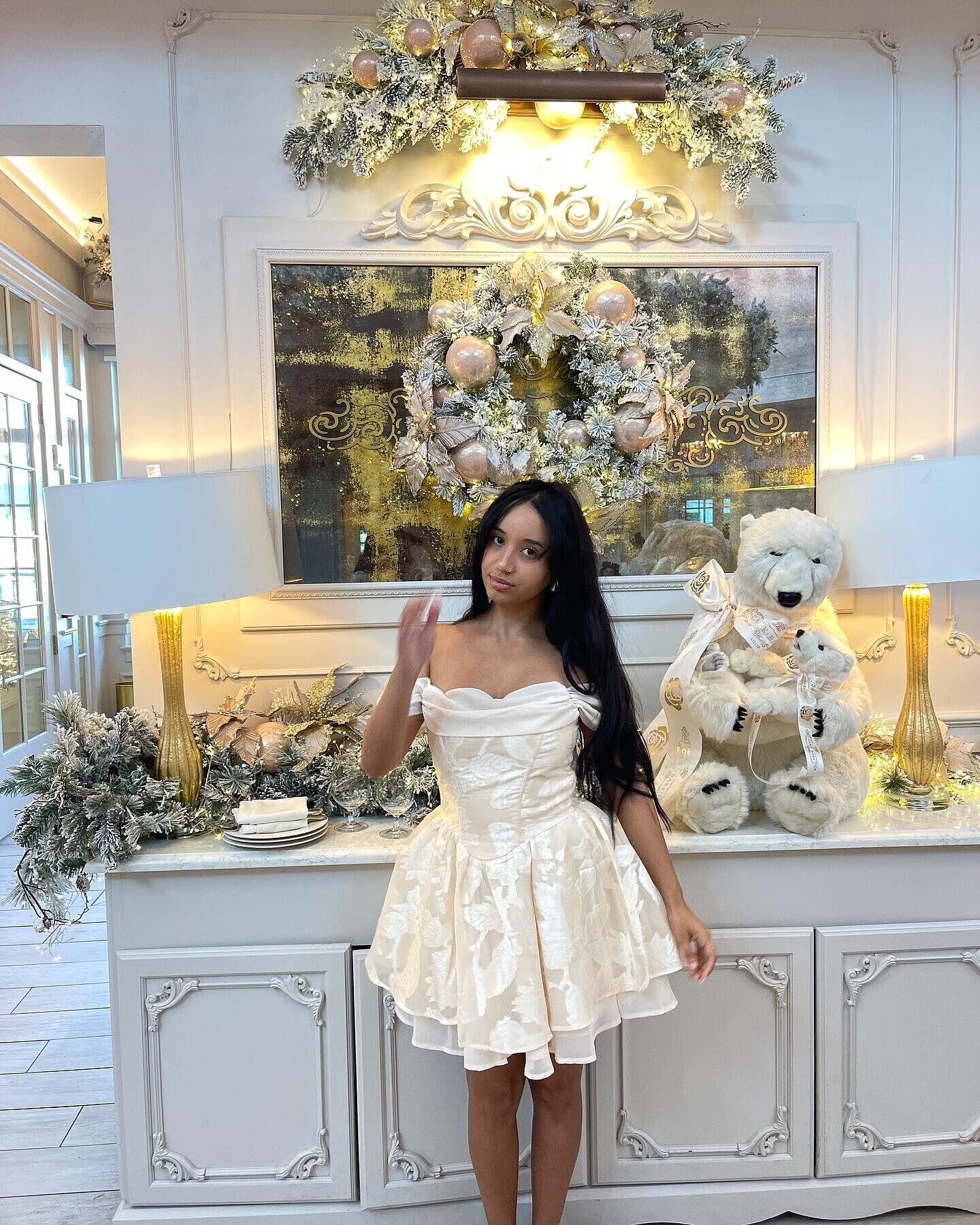 lusting off shoulder mini dress cream Lusting Off Shoulder Mini Dress Cream