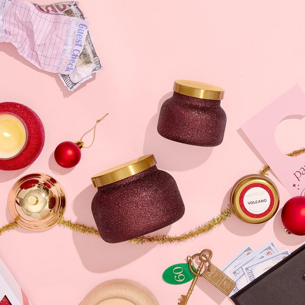 Tinsel & Spice Glam Signature Candle, 19 oz | Capri Blue