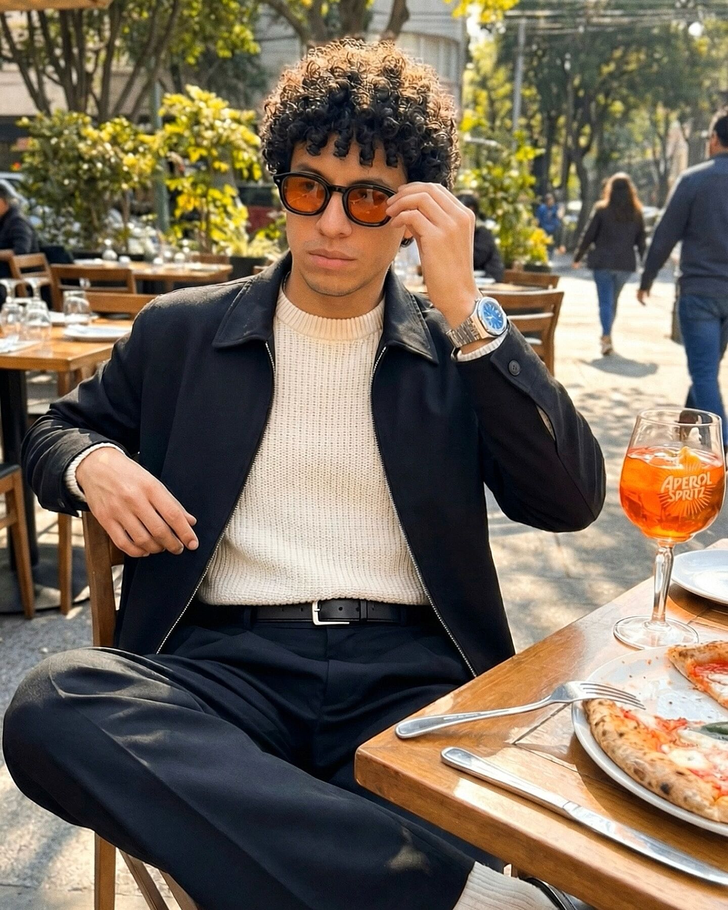 DAHVEN BLACK WITH CUSTOM MADE TINTS™ – MOSCOT NYC SINCE 1915