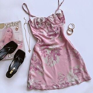 Carisa Mini Dress Pink | Princess Polly