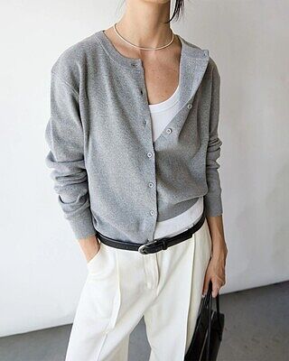 BUTTON UP CARDIGAN