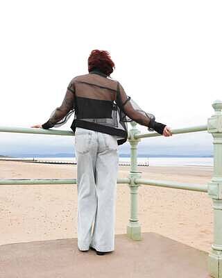 aere アエレ　sheer tumbler jacket アエレ sheer tumbler jacket / aere