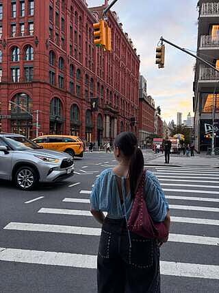 RILEY BLOUSE BLUE POLKA DOT