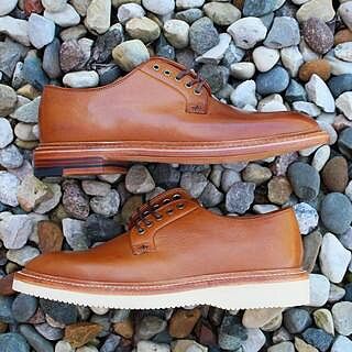 Plain Toe Saddle Tan Veg