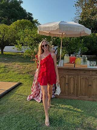 Cassidi Mini Dress - Red