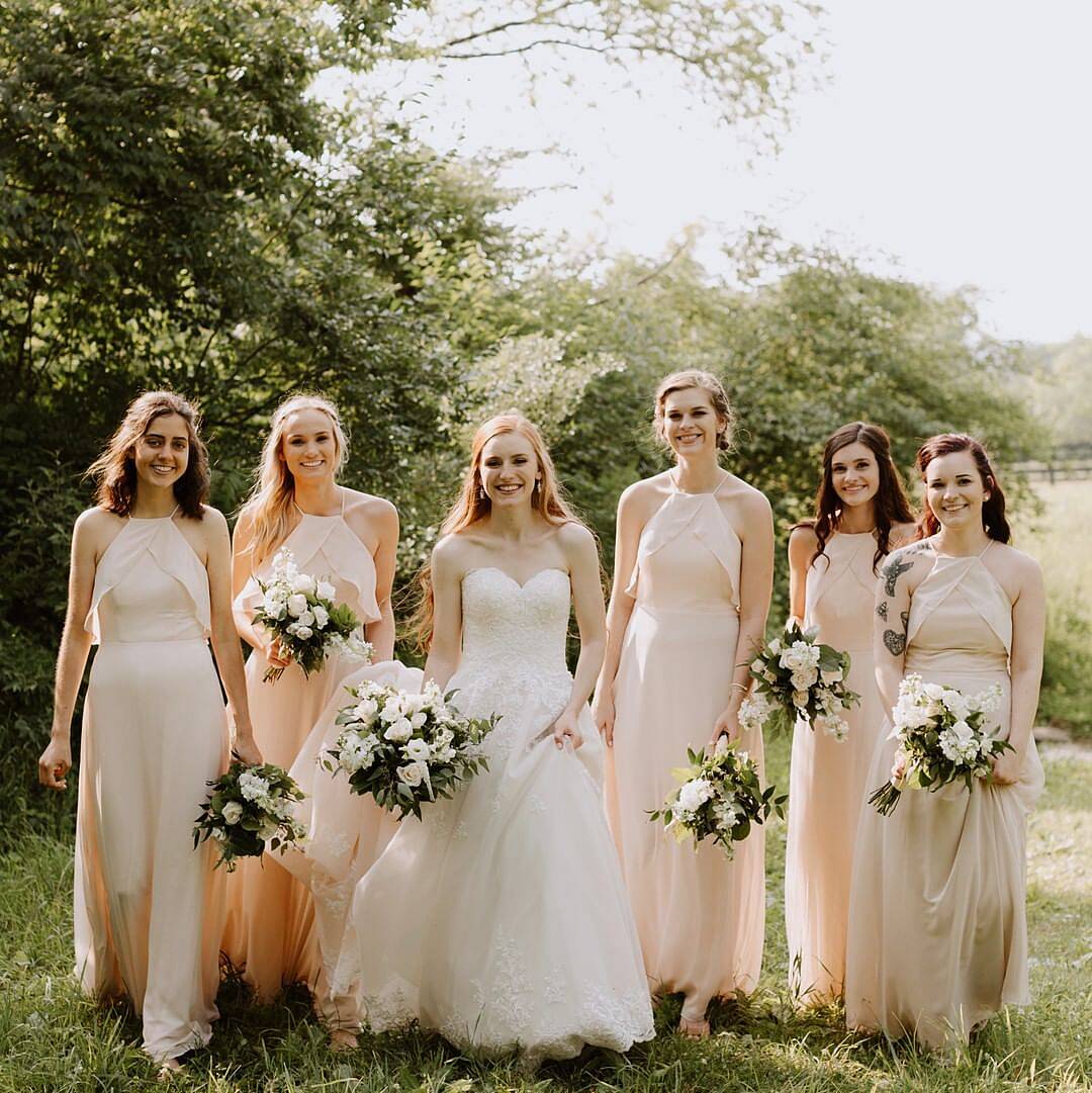 birdy grey bridesmaid