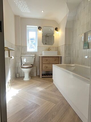 Brooklyn Glass Funnel Wall Light - 7 Inch