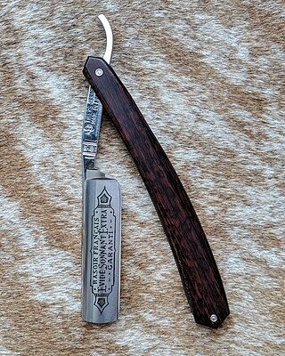 Thiers Issard Straight Razor, 1196, Snakewood, 5/8