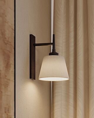 Henley Wall Light - Natural Cotton Shade