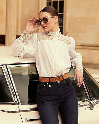 HC Classic Belt Suede (Tan) – Holland Cooper ®