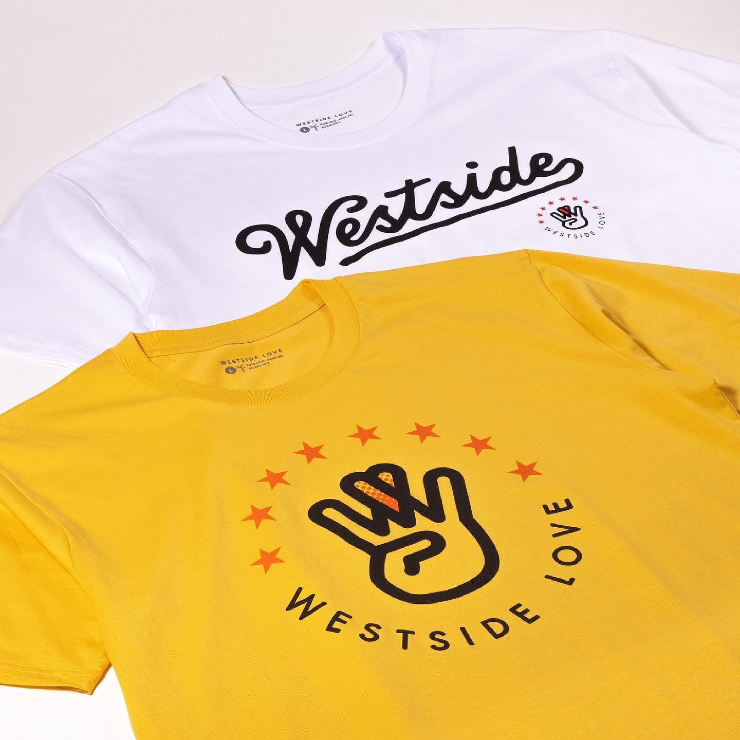 Westside Script Black Tee – Westside Love