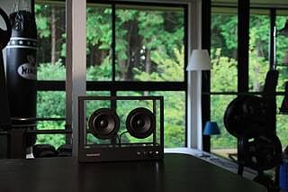 サボ子TRANSPARENT SMALL SPEAKER Small Transparent Speaker with bluetooth | Transparent Sound