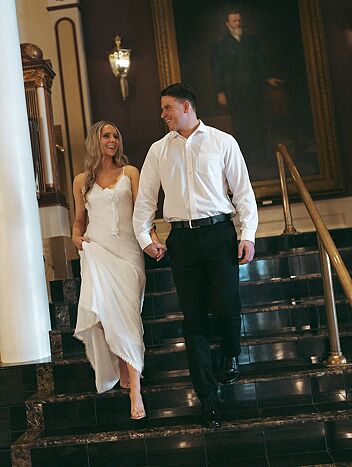 Prosecco White Rosette Frill Maxi Dress